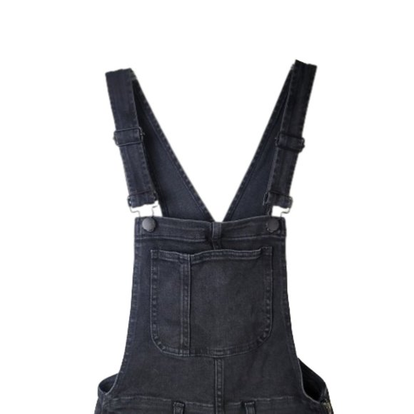 Madewell Skinny Overalls in Lunar Wash Denim - Picture 5 of 15